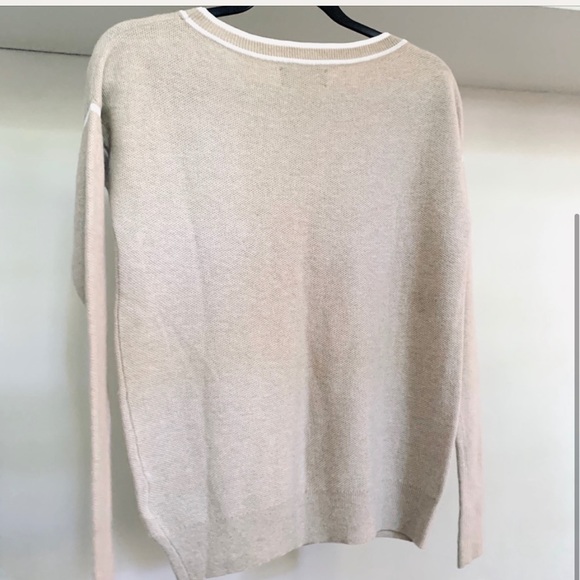 Banana Republic Cashmere/Wool-Blend Textured Sweater - Picture 2 of 6